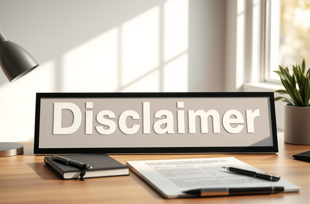 Disclaimer